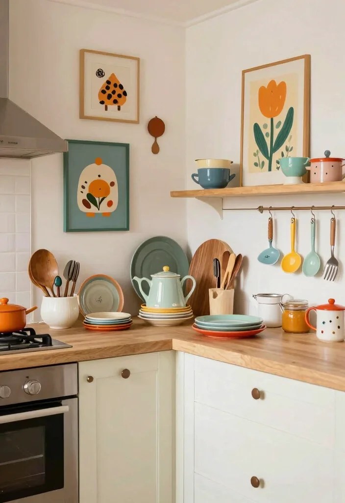 25 Trendy Kitchen Decor Ideas That'll Make Cooking a Delight! - 21. Whimsical Decor 1
