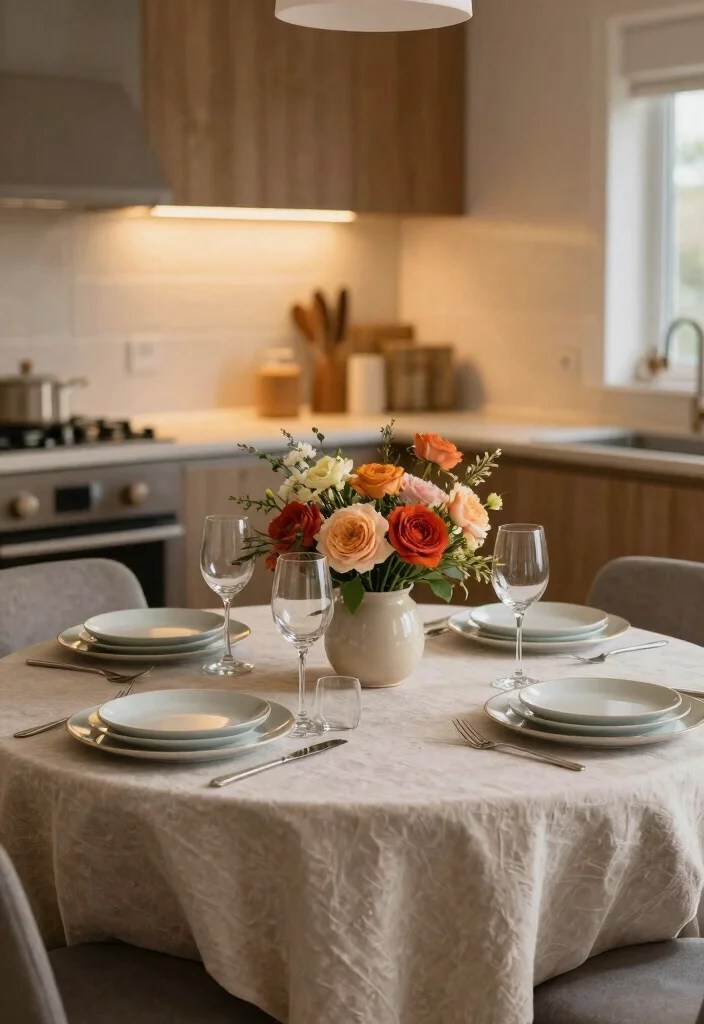 25 Trendy Kitchen Decor Ideas That'll Make Cooking a Delight! - 6. Elegant Table Settings 1