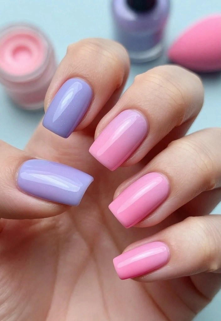 25 Trendy Nail Designs That Will Make Your Friends Jealous - 1. Ombre Bliss 1