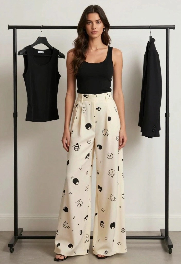 25 Wardrobe Essentials That Will Elevate Your Style Instantly (Don't Miss #14!) - 14. Trendy Wide-Leg Trousers (Must-Have!) 1