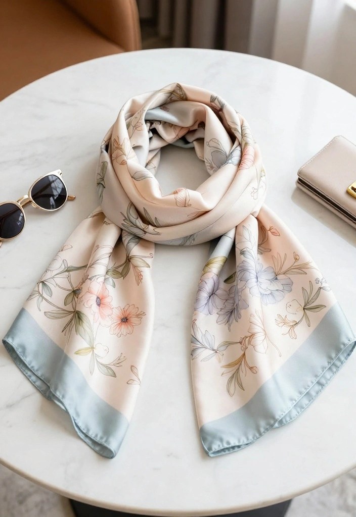 25 Wardrobe Essentials That Will Elevate Your Style Instantly (Don't Miss #14!) - 17. Elegant Silk Scarf 1