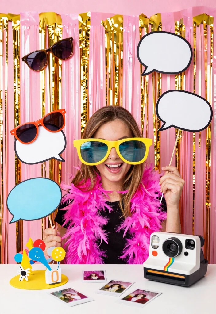 10 Fabulous Galentine's Day Party Ideas That Will Make You the Ultimate Host! - 2. DIY Photo Booth 1