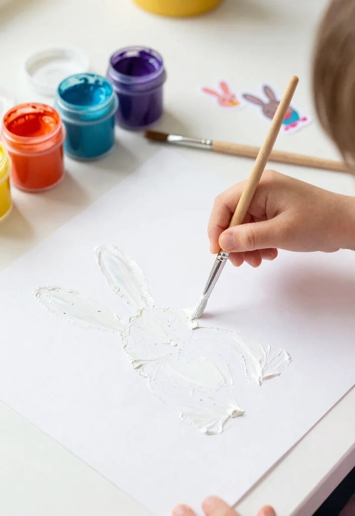 15 Adorable Kids Easter Crafts That'll Make Your Little Ones Jump for Joy! - 1. Bunny Handprints 1