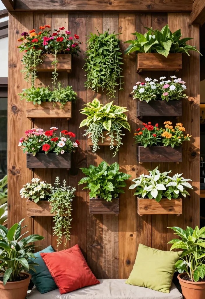 15 Container Gardening Ideas That'll Transform Your Small Space into a Lush Paradise! - 1. Vertical Planters for Space-Saving Solutions 1