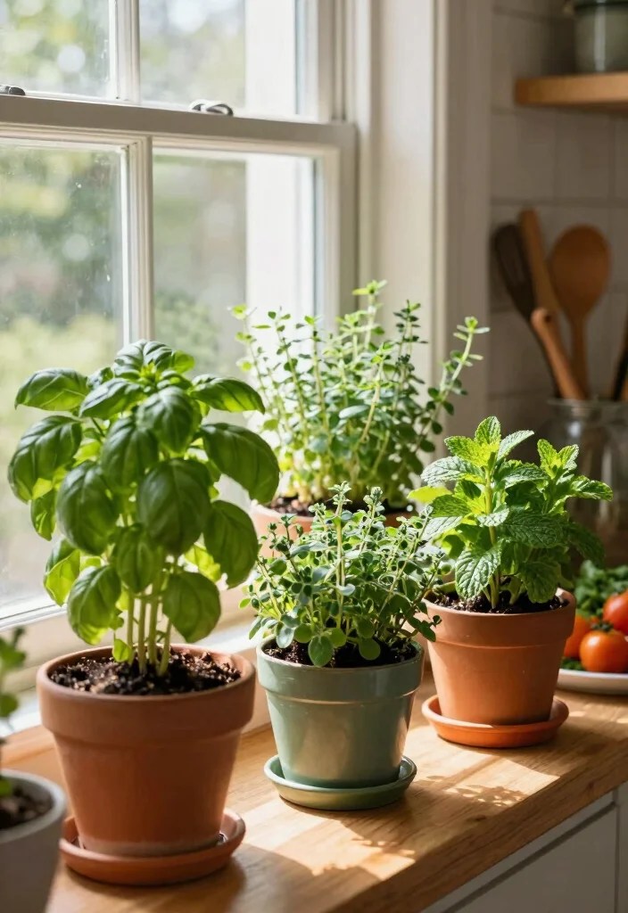 15 Container Gardening Ideas That'll Transform Your Small Space into a Lush Paradise! - 2. Herb Garden in a Kitchen Container 1