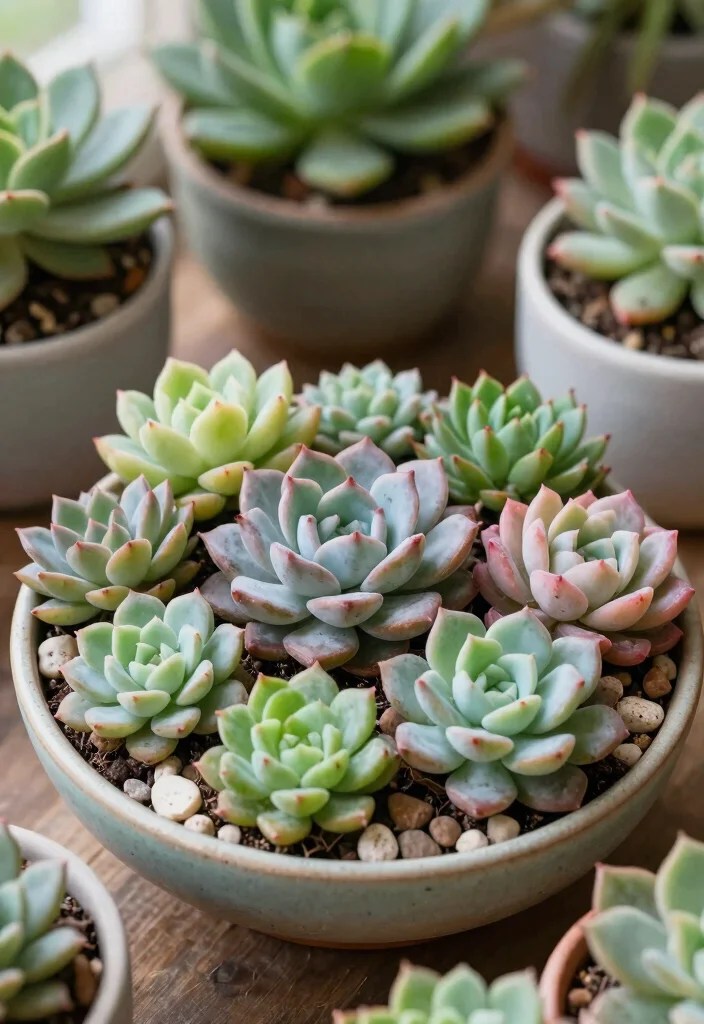 15 Container Gardening Ideas That'll Transform Your Small Space into a Lush Paradise! - 4. Colorful Succulent Arrangements 1