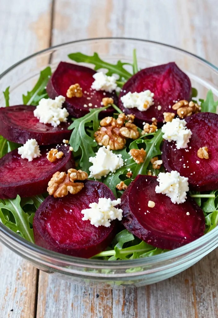 15 Quick Spring Protein Salad Meal Prep Ideas for a Stress-Free Week! - 12. Roasted Beet and Goat Cheese Salad 1