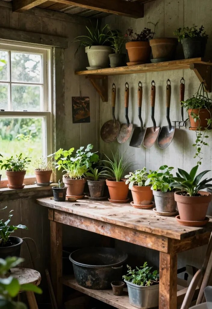 15 Vintage Garden Decor Ideas That'll Make Your Outdoor Space a Timeless Retreat! - 10. Vintage Garden Tools 1