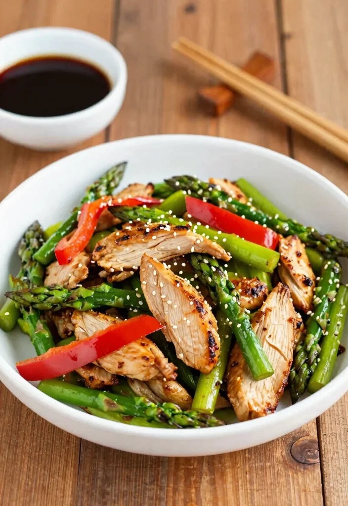 21 Protein-Packed Spring Recipes That Will Transform Your Meal Prep Game! - 2. Grilled Chicken and Asparagus Stir-Fry 1