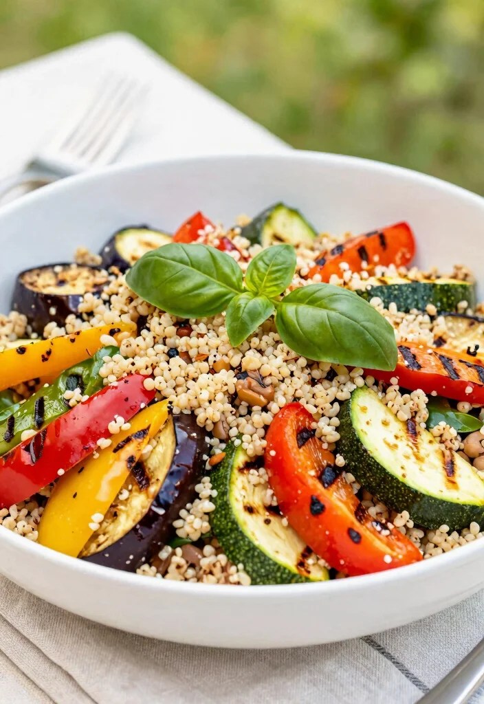 21 Protein-Packed Spring Recipes That Will Transform Your Meal Prep Game! - 20. Grilled Vegetable and Quinoa Salad 1