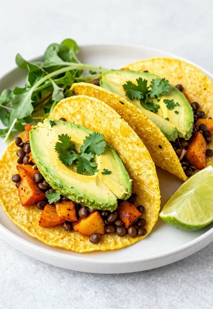 21 Protein-Packed Spring Recipes That Will Transform Your Meal Prep Game! - 5. Spicy Lentil and Sweet Potato Tacos 1