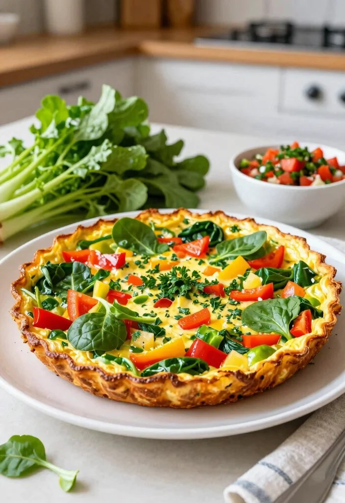 21 Protein-Packed Spring Recipes That Will Transform Your Meal Prep Game! - 7. Spring Vegetable Frittata 1